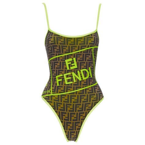 yellow fendi swimsuit|fendi swimsuits for men.